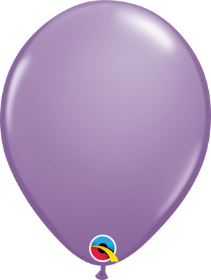 16 Inch Round Spring Lilac Qualatex Latex Balloons UNINFLATED