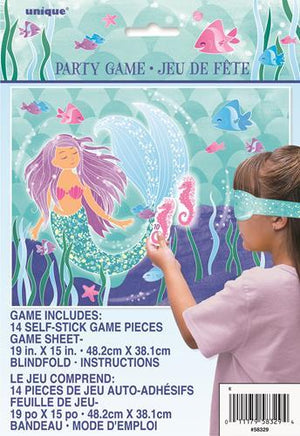 Mermaid Blindfold Party Game