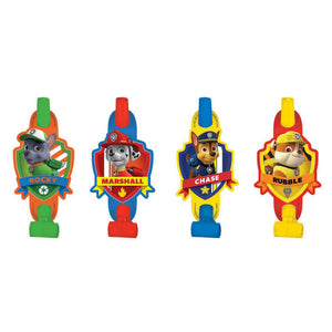 Paw Patrol Blowouts - Pack of 8