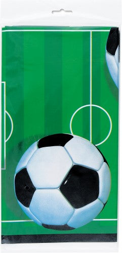 Soccer Plastic Printed Rectangle Tablecover