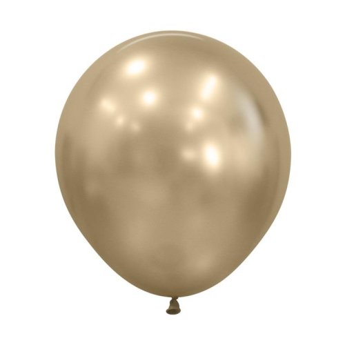 46 CM Silk Gold Dust Sempertex Plain Latex Balloon UNINFLATED