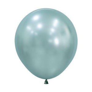 46 CM Silk Cool Mint Sempertex Plain Latex Balloon UNINFLATED