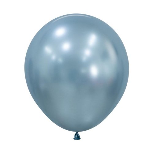 46 CM Silk Artic Blue Sempertex Plain Latex Balloon UNINFLATED