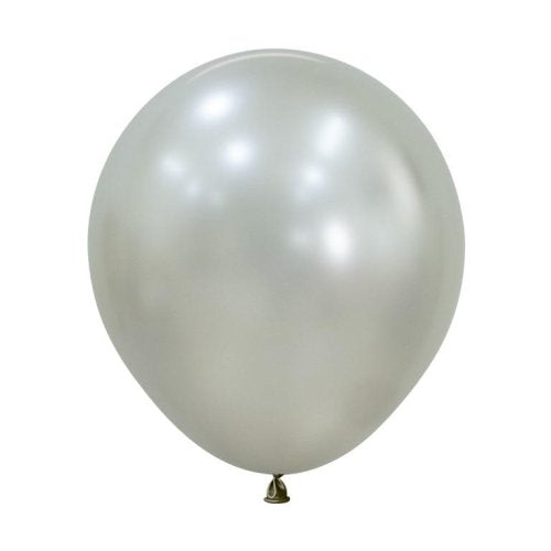 46 CM Silk Cream Pearl Sempertex Plain Latex Balloon UNINFLATED