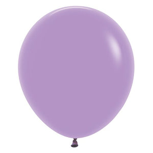 46 CM Fashion Lilac Sempertex Plain Latex Balloon UNINFLATED