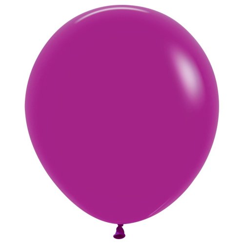 46 CM Fash Purple Orchid Sempertex Plain Latex Balloon UNINFLATED