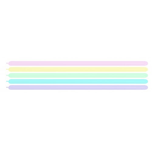 260s Matte Pastel Mix Sempertex Modelling Bag 100