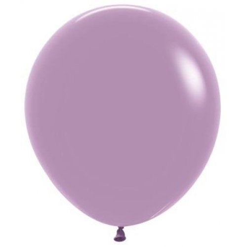46 CM Round Pastel Dusk Lavender Sempertex Plain Latex Balloon UNINFLATED