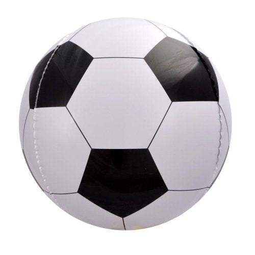 4D Sphere Soccer Ball 50cm Balloon UNINFLATED
