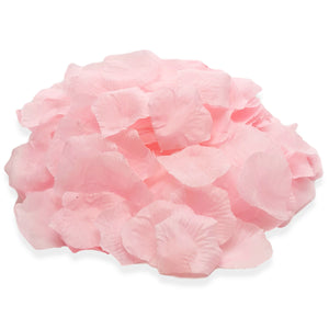 Artificial Rose Petals x 300pcs/Bag / Light Pink