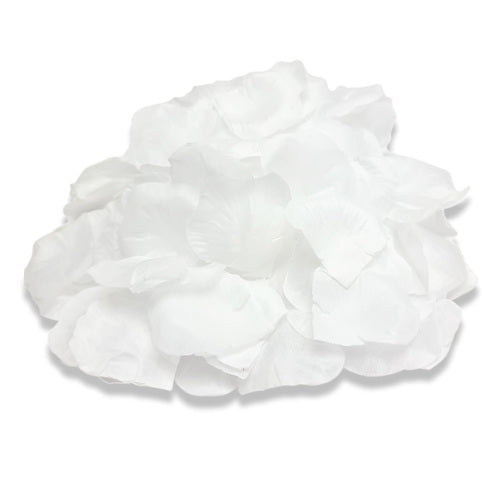 Artificial Rose Petals x 300pcs/bag / White