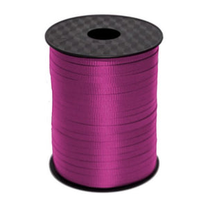 Fuchsia Curling Balloon Ribbon