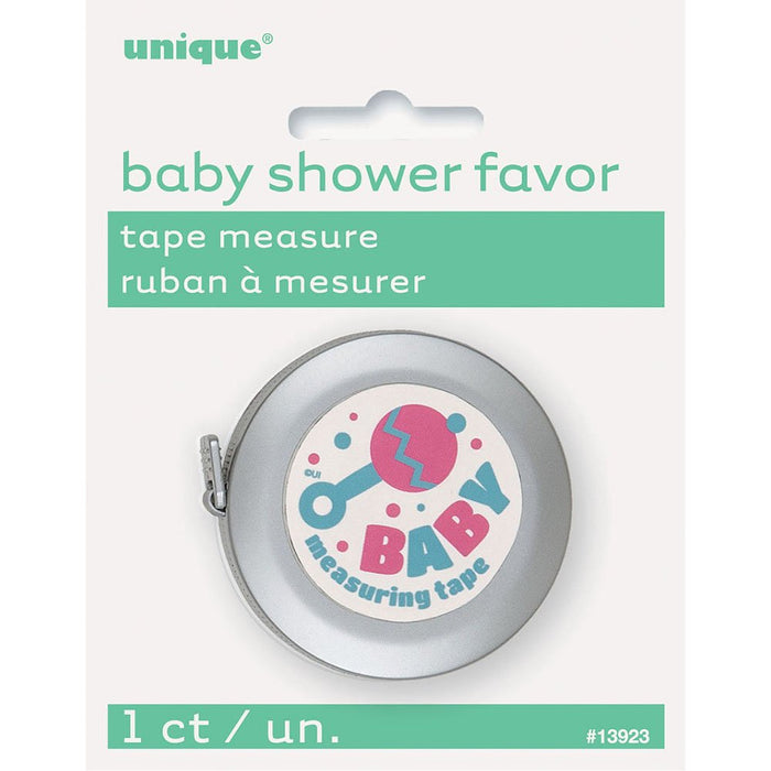 Unique tape measure Baby Shower Favors