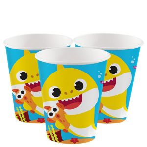 Baby Shark Paper Cups - Pack of 8