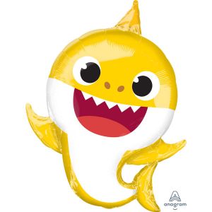 Baby Shark SuperShape Foil Balloon UNINFLATED