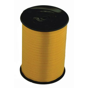 Gold Curling Balloon Ribbon