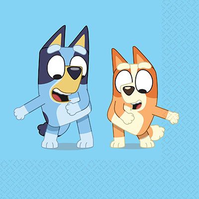 Bluey Lunch Napkins - Pack of 16
