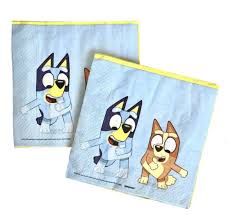 Bluey Lunch Napkins - Pack of 16