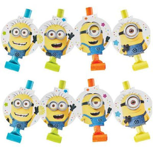 Minions Blowouts - Pack of 8