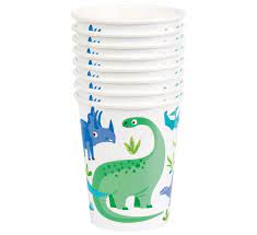 Dinosaur Roar Epic Paper Cups - Pack of 8