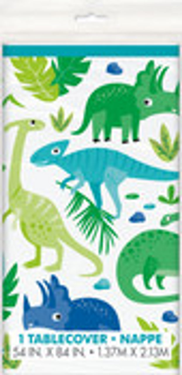 Dinosaur Roar Party Plastic Printed Rectangle Tablecover