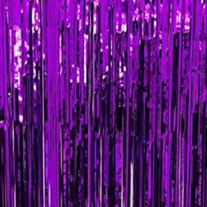 Purple Foil Curtain