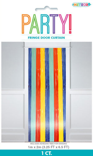 Fringe Door Curtain - Multi-color