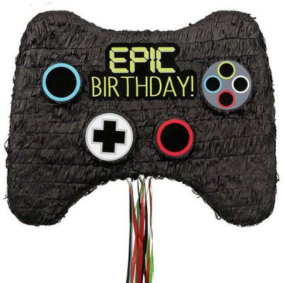 Game Controller 2D Pull String Pinata – The Party Superstore
