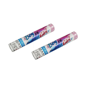 Gender Reveal Blue Powder Twist Popper