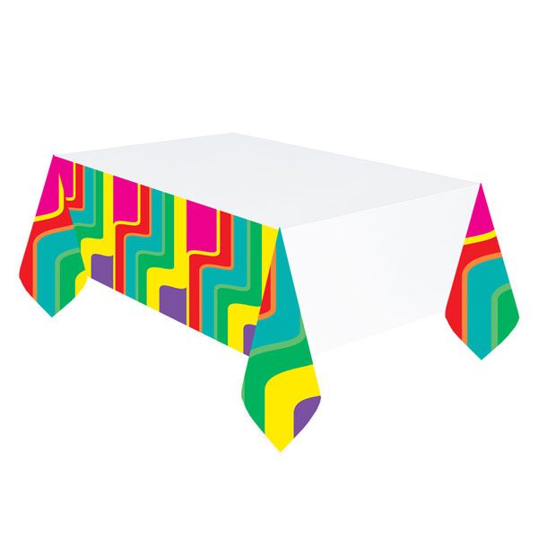 Good Vibes Plastic Printed Rectangle Tablecover