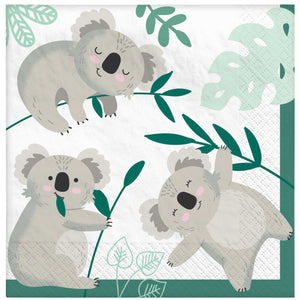 Koala Lunch Napkins - Pack of 16