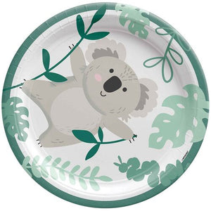 Koala Paper Lunch Plates - Pack of 8