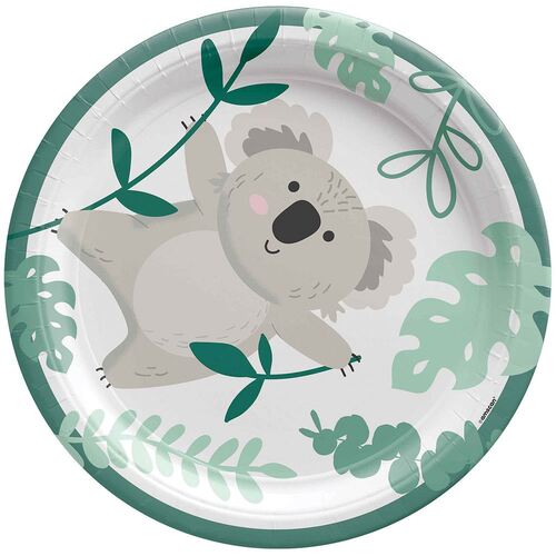 Koala Paper Lunch Plates - Pack of 8