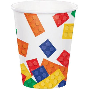 Lego Party Paper Cups - Pack of 8