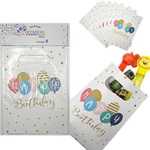 Happy Birthday Balloon  Loot Bags
