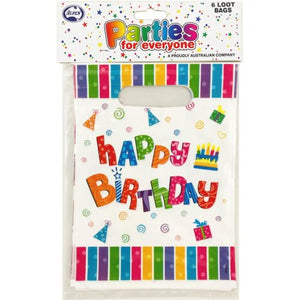 Happy Birthday Balloon Loot Bags