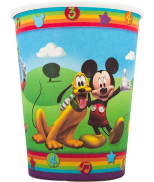 Mickey Mouse Paper Cups - Pack of 8