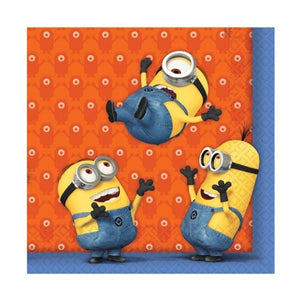 Minions Napkins - Pack of 20