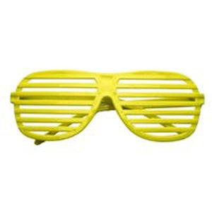Novelty Glasses Yellow