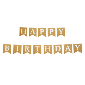 Paper Bunting / Banner – HAPPY BIRTHDAY