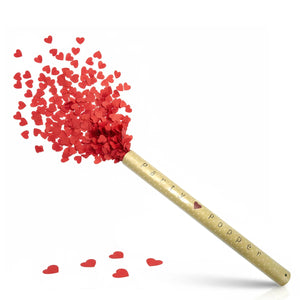 Party Popper – Heart Confetti - Wedding Twist Popper