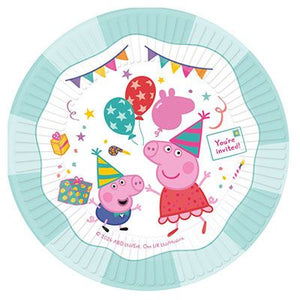 Peppa Pig Paper Dinner Plates