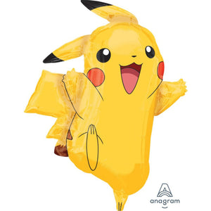 Pokemon Pikachu SuperShape Foil Balloon UNINFLATED