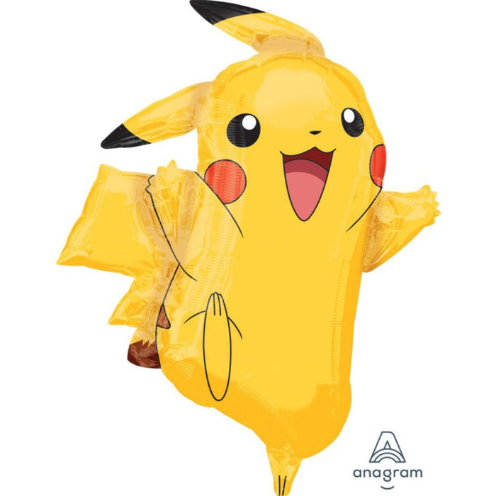 Pokemon Pikachu SuperShape Foil Balloon UNINFLATED