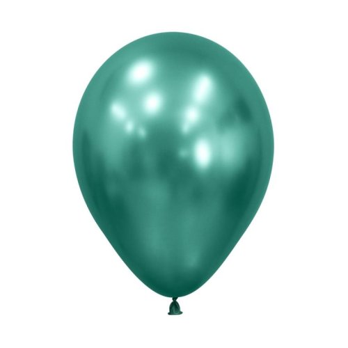 11 Inch Reflex Aurora Green Sempertex Latex Balloon UNINFLATED