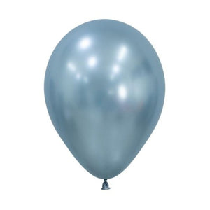 5 Inch Round Silk Arctic Blue Pack of 50 Sempertex Plain Latex Balloons UNINFLATED