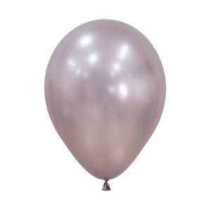 5 Inch Round Silk Pink Blossom Pack of 50 Sempertex Plain Latex Balloons UNINFLATED