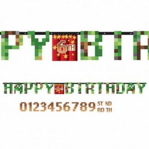 TNT Party Jumbo Add An Age Happy Birthday Banner