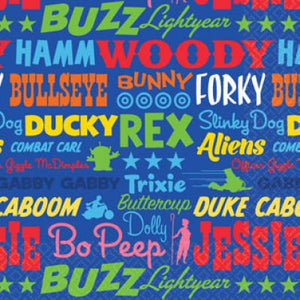 Toy Story Lunch Napkins - Pack of 16