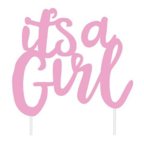 RoadSea „It's A Girl“ Gartenflagge – 30,5x50,8 Cm, Doppelseitig, Für Gender Reveal